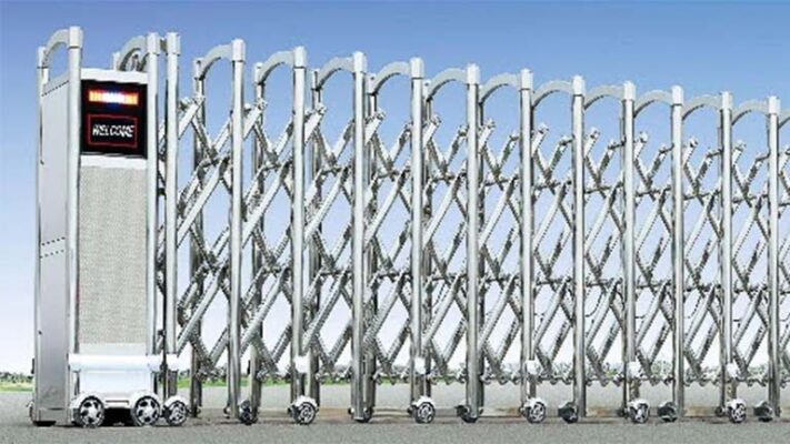 Cổng xếp Inox Model: BI-101